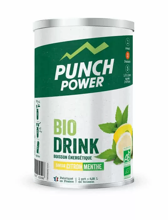 punch power biodrink citron menthe boisson énergétique