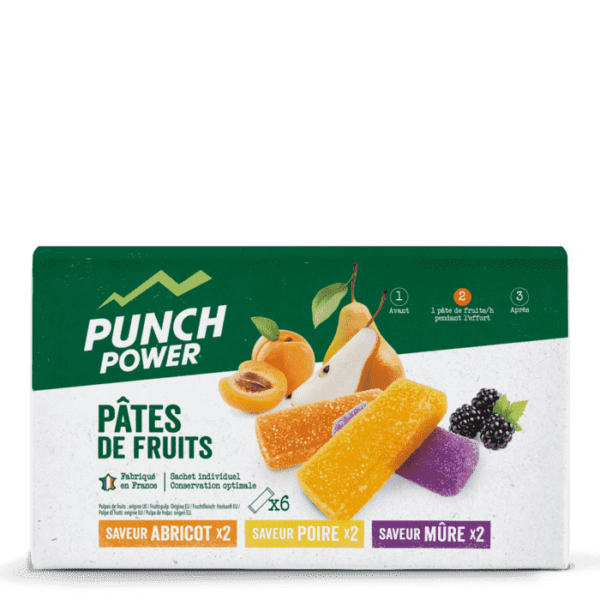 punch power pâte de fruits énergétique barre