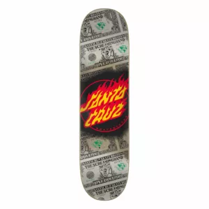 skate street santa cruz dollar flame dot 8