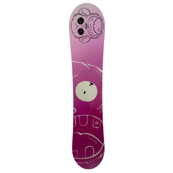 pale monkey snowboard femme