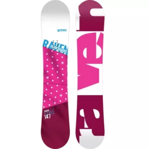 snowboard raven style pink 2023 femme
